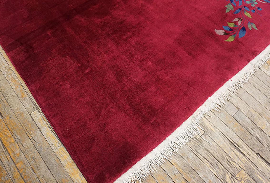 Tapis Art Déco chinois des années 1930 8' 8