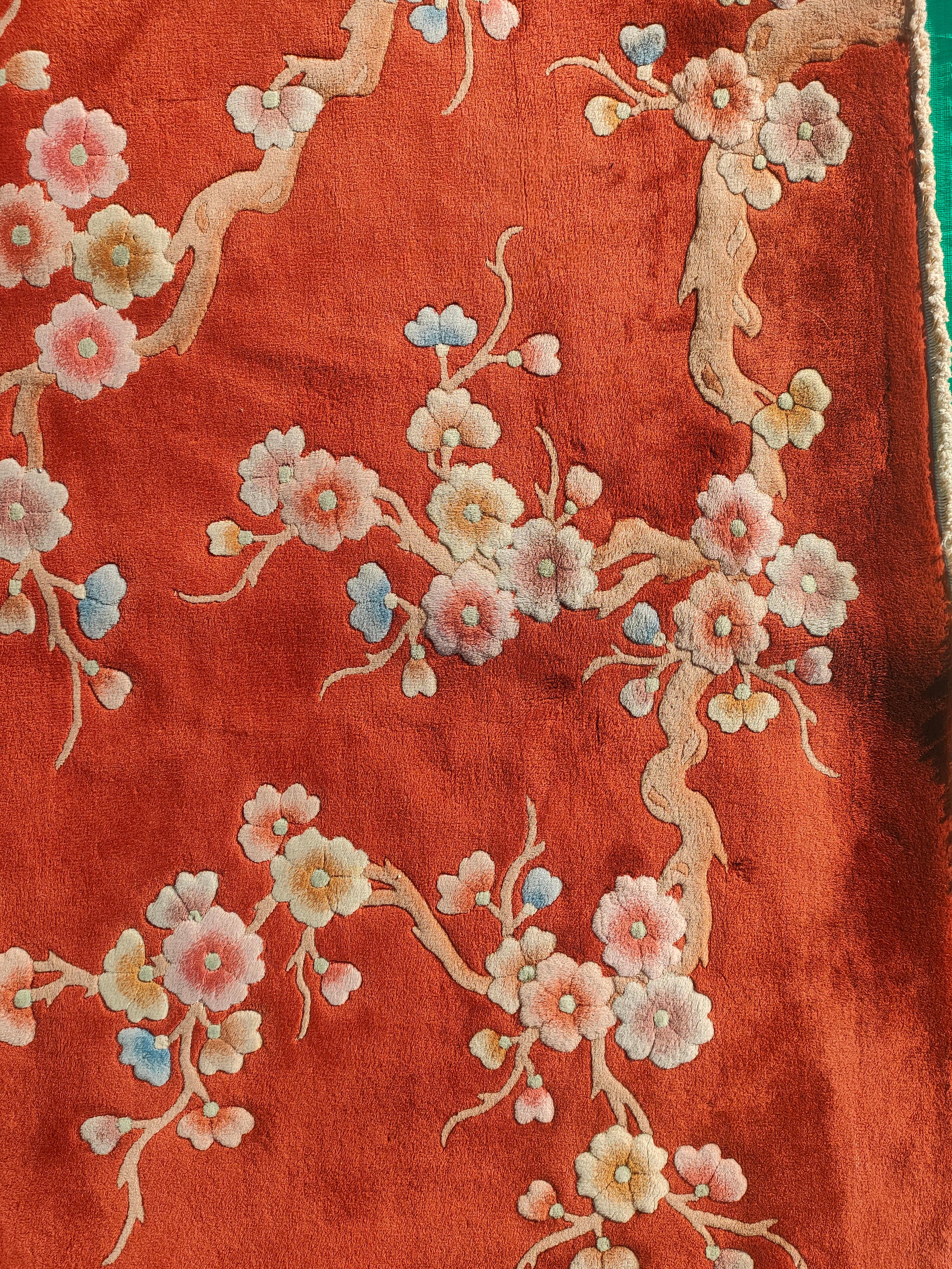 1930s Chinese Art Deco Carpet ( 8' x 10'2