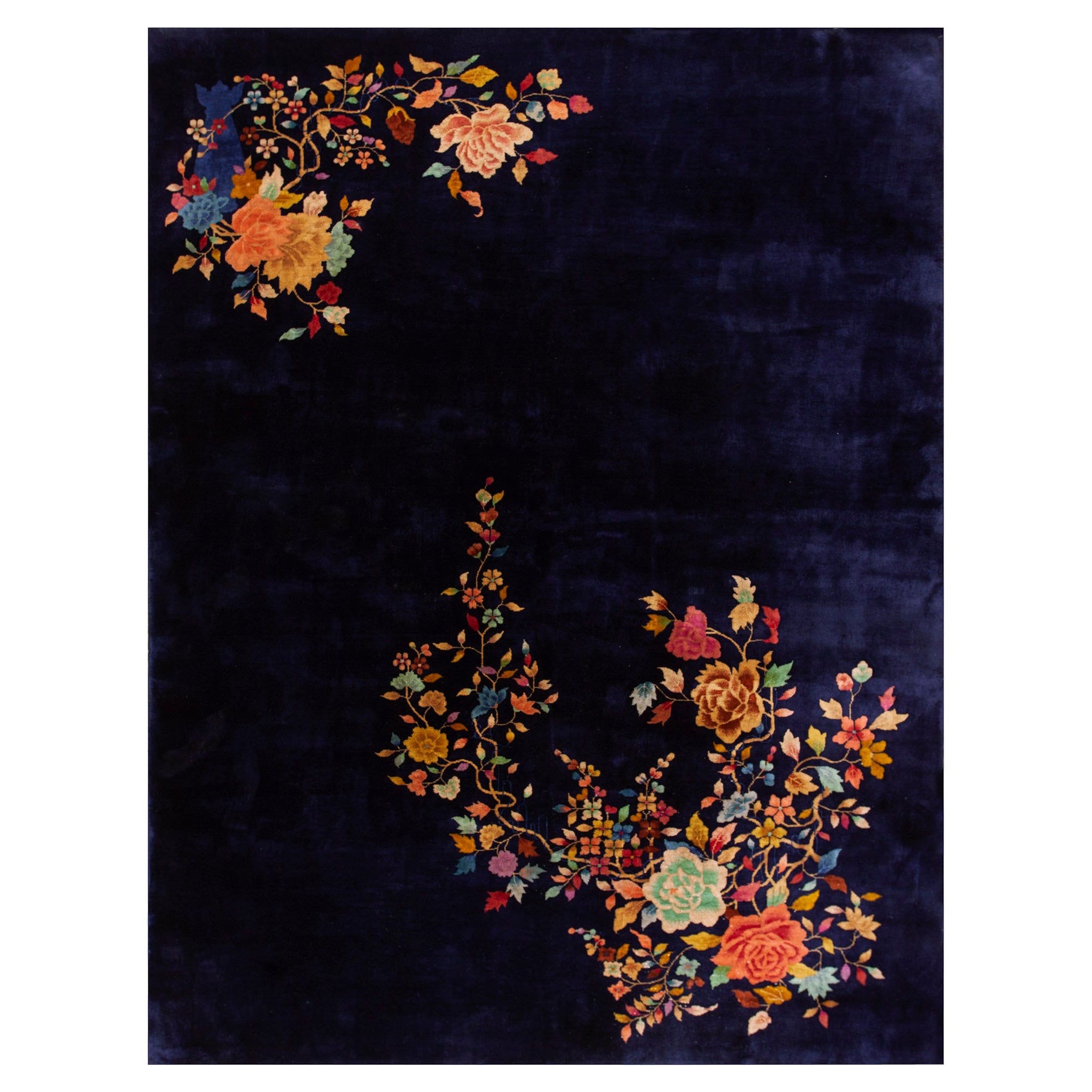 1930s Chinese Art Deco Carpet ( 8'10" x 11'6" - 270 x 350 cm )