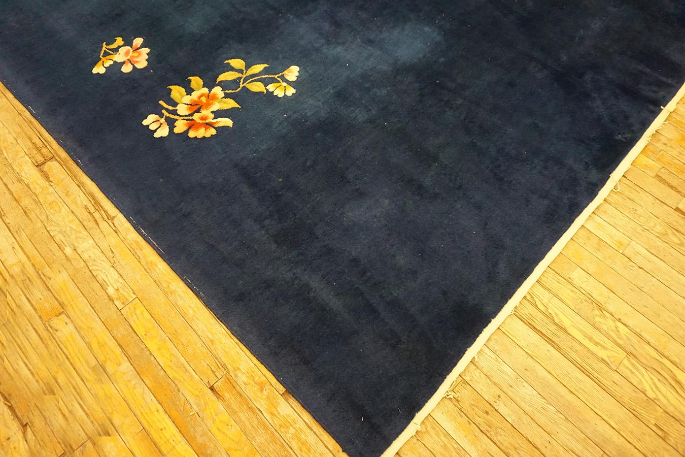 Tapis Art déco chinois des années 1930 9' x 11' 6