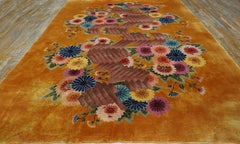 1930s Chinese Art Deco Carpet 9' x 12'