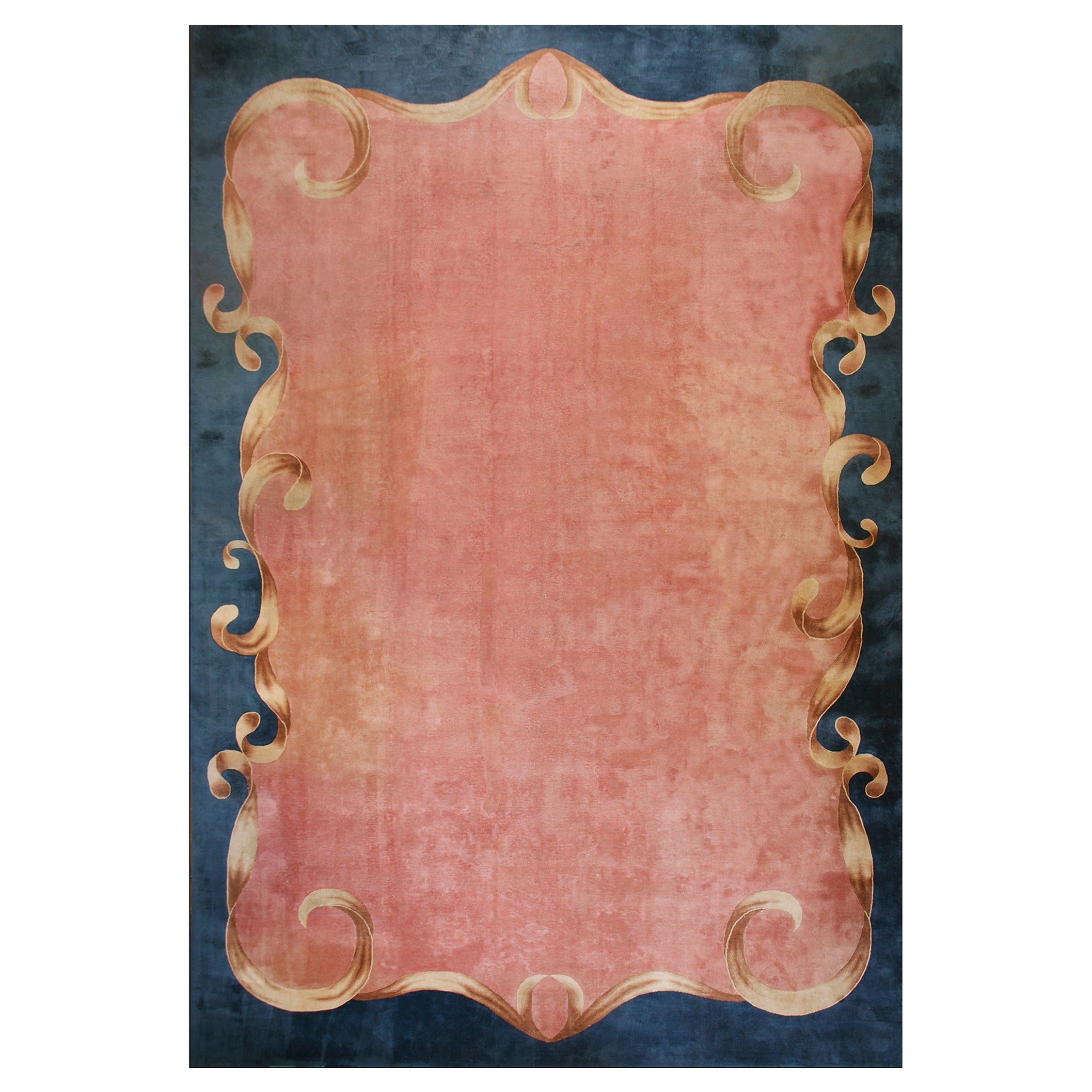 1930s Chinese Art Deco Carpet by Nichols Workshop ( 14'8" x 22'2" - 447 x 676 ) For Sale