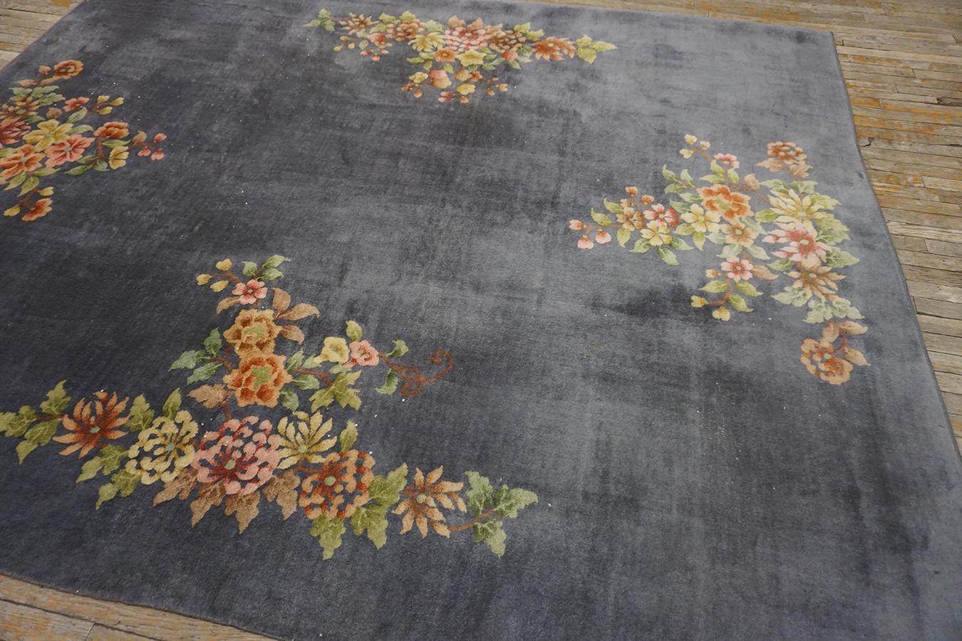 1930s Chinese Art Deco Carpet  For Sale 5
