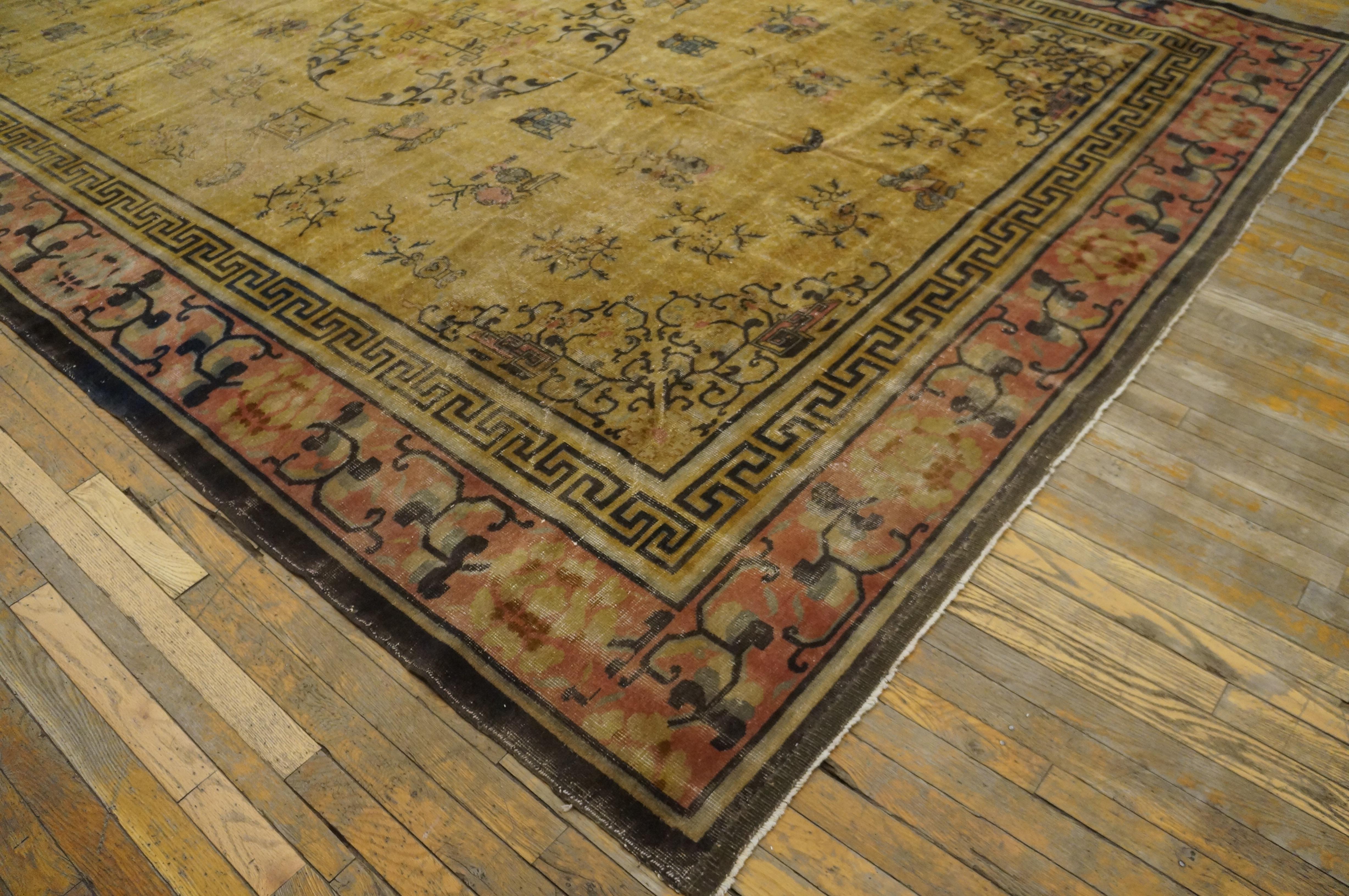 1930s Chinese Gallery Carpet ( 9'2