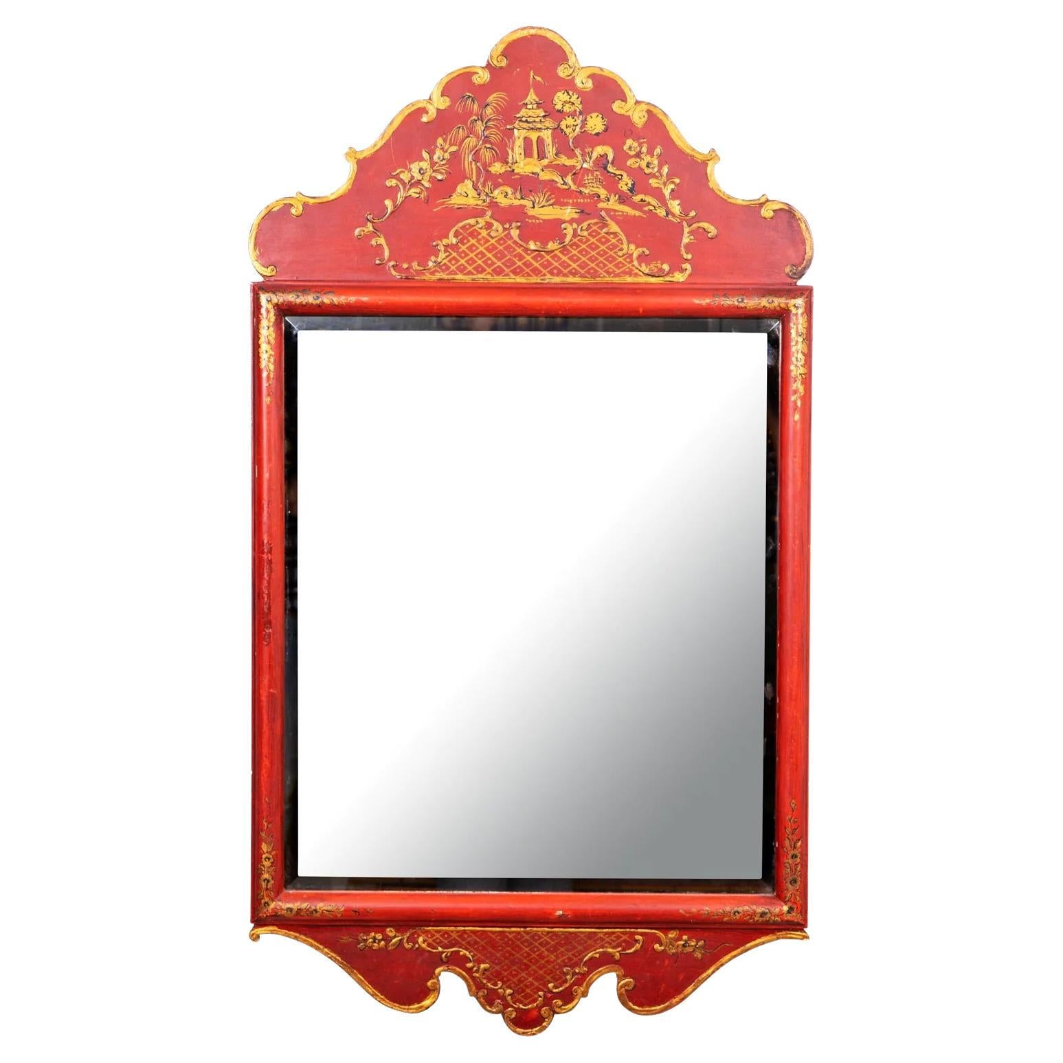 Chinese Mirror, 1930s  For Sale