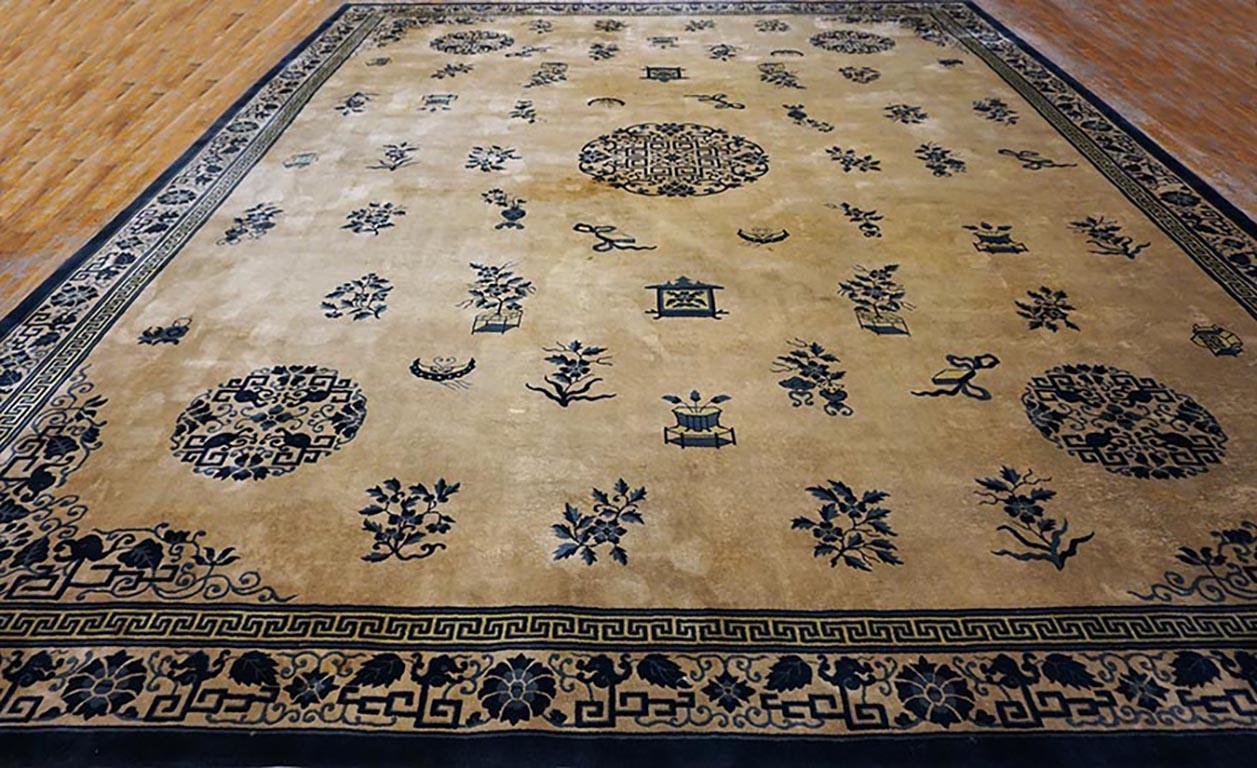 1930s Chinese Peking Carpet ( 14' x 17'6