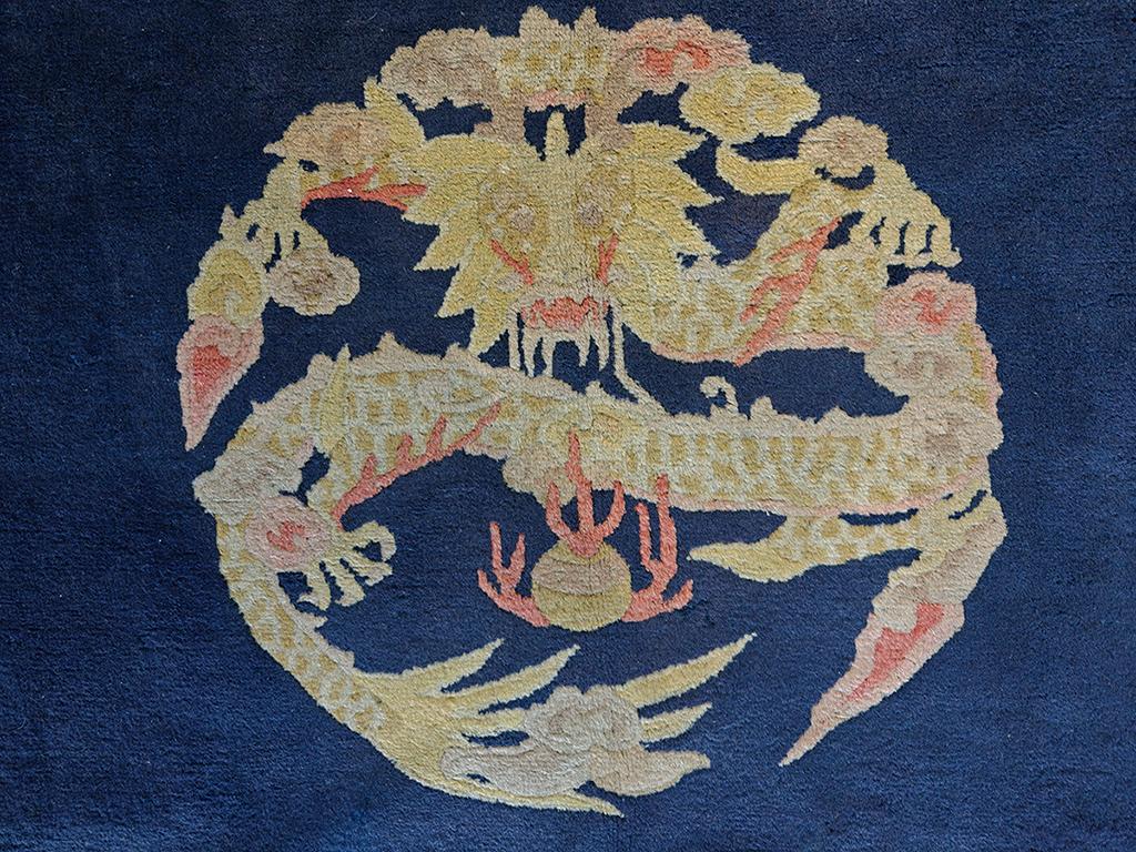 1930s Chinese Peking Dragon Carpet ( 8' x 10'10