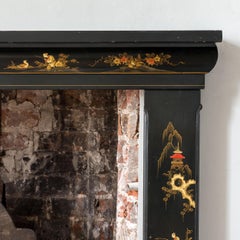 1930s Chinoiserie ‘Pailou’ Form Fireplace