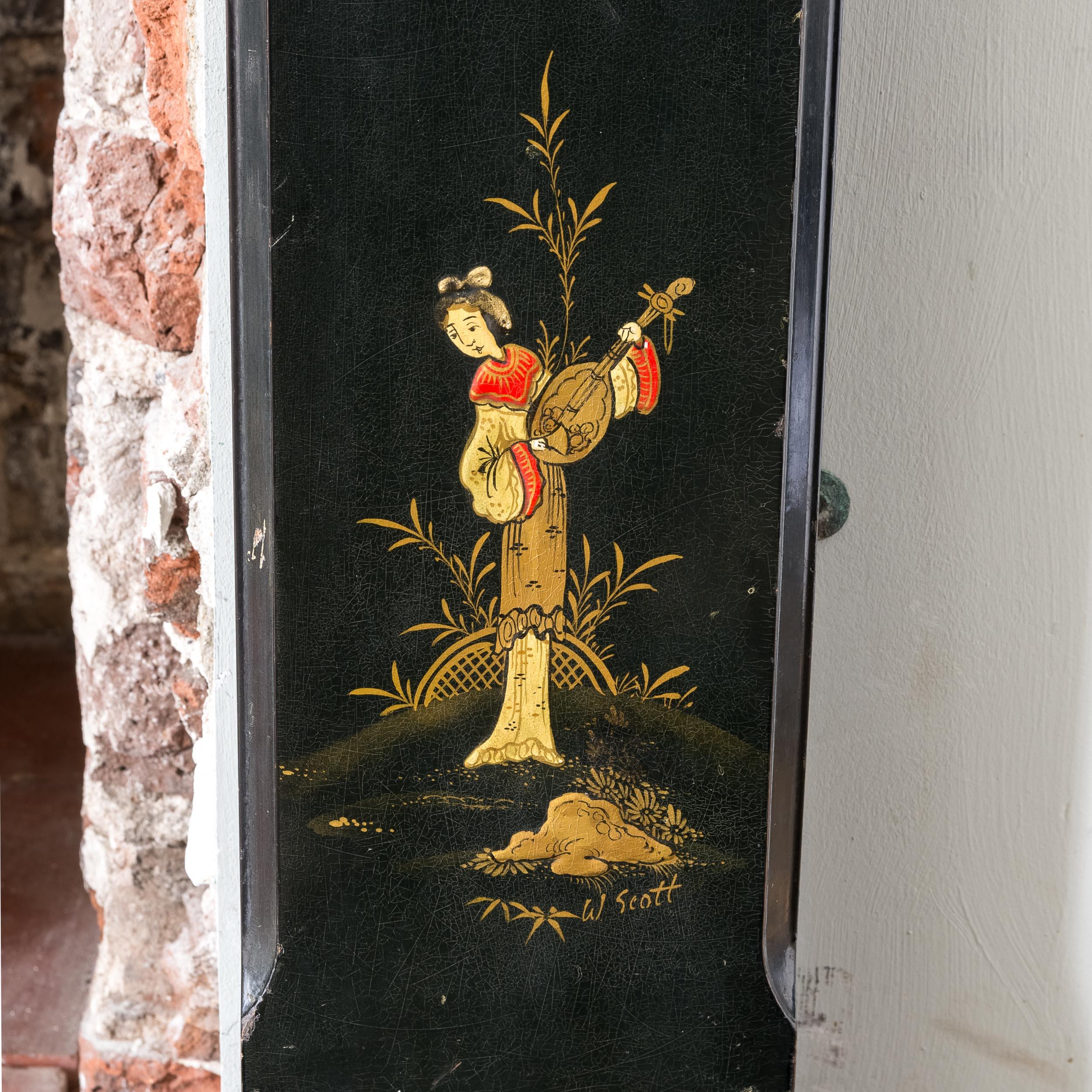 Mid-20th Century 1930s Chinoiserie ‘Pailou’ Form Fireplace