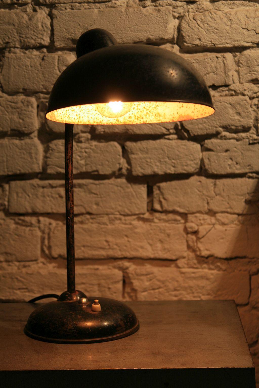 Bauhaus 1930s Christian Dell Helo Desk Lamp