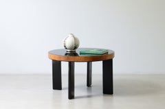 1930's Coffee table with a tambour top
