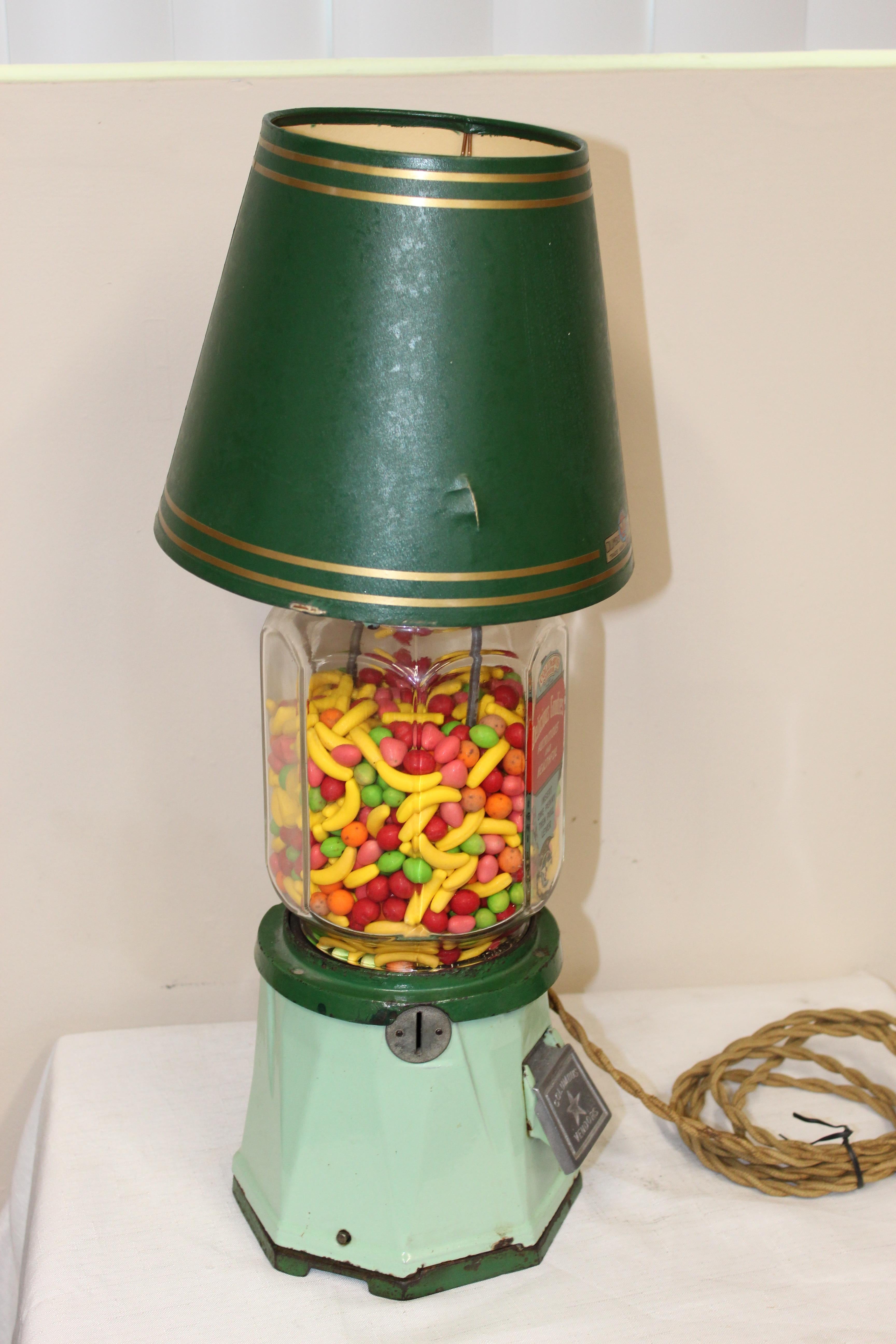 American 1930s Columbus Countertop Vending Machine For Sale