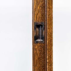 1930's Compact English Haberdashery Display Cabinet