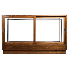 1930's Compact English Haberdashery Display Cabinet