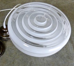 1930s Cone-Shaped Art Deco Ceiling Pendant Lights