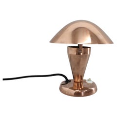1930s, Copper Table Lamp, Czechoslovakia