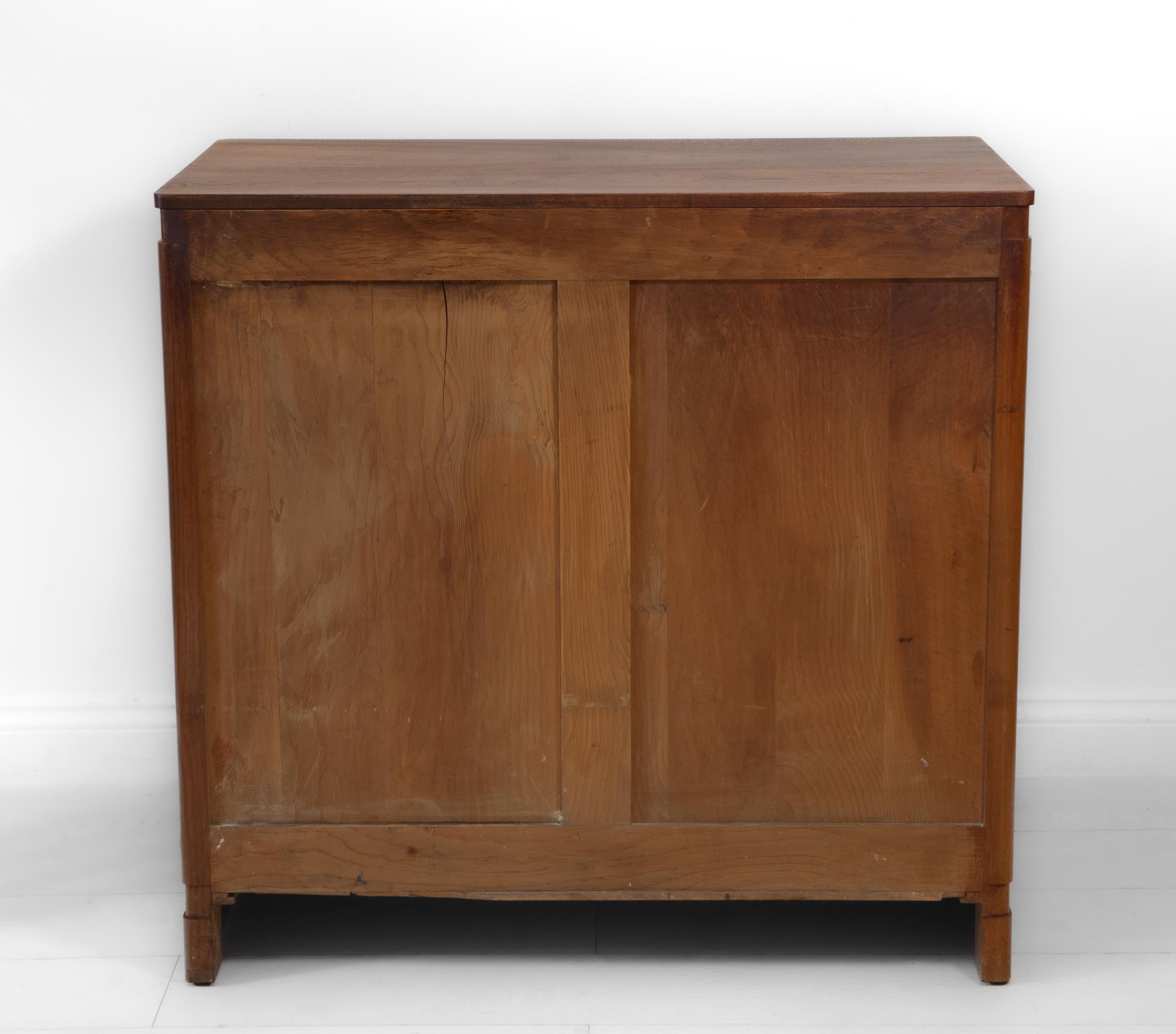 1930’s Cotswold Walnut Chest Drawers Designed By WH Russell For Gordon Russell 10