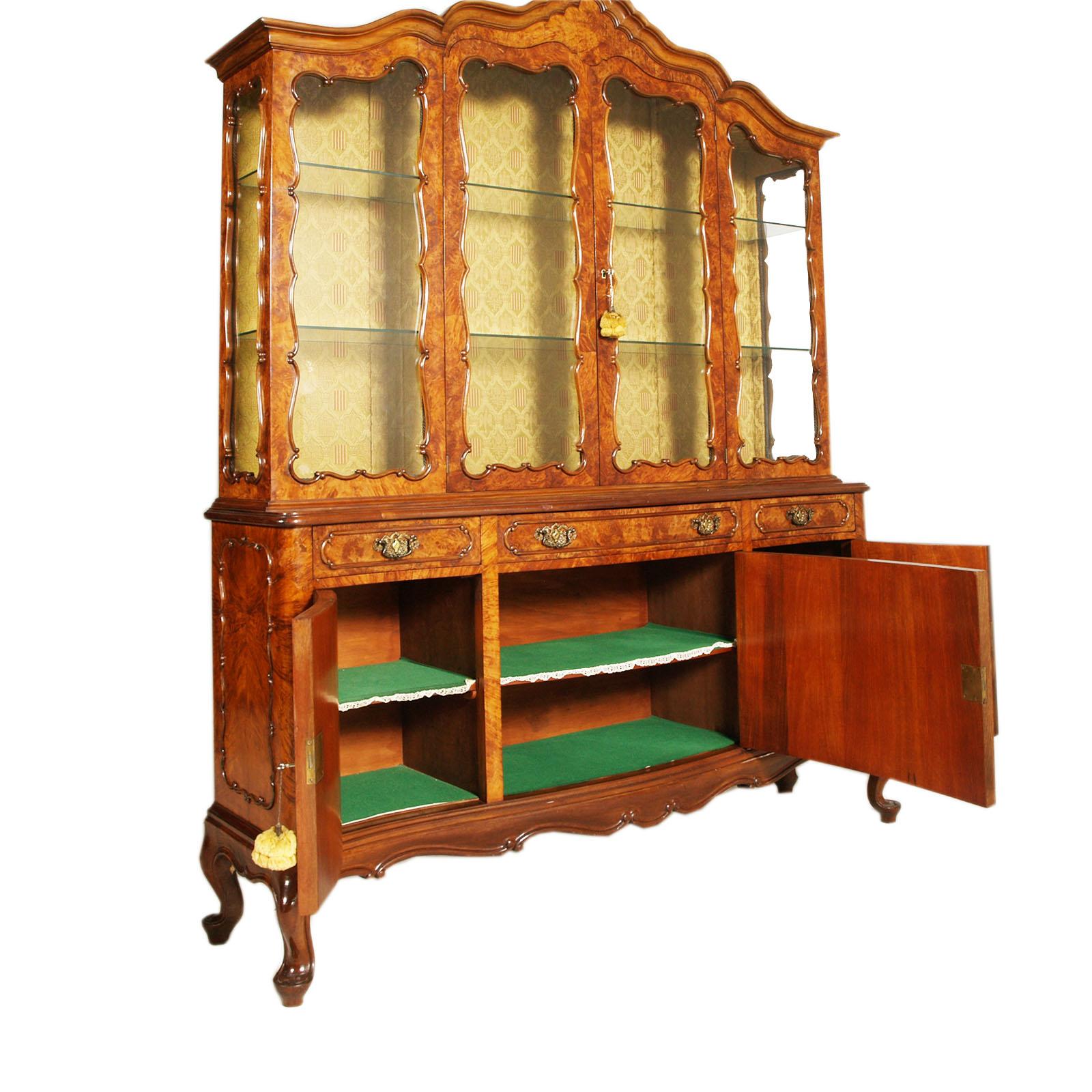 buffet baroque vénitien des années 1930, noyer Ebanisterie de Bassano en vente 1