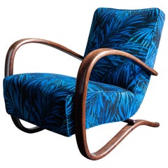 1930s Czech H-269 Halabala Armchairs UP Závody Brno