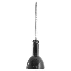 1930s Czech Industrial Pendant Lamp
