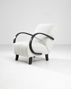 1930s Czech Wooden Armchair by J. Halabala