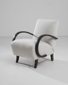 1930s Czech Wooden Armchair by J. Halabala