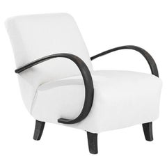 1930s Czech Wooden Armchair by J. Halabala