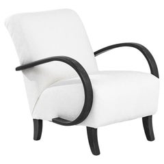 1930s Czech Wooden Armchair by J. Halabala