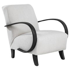 1930s Czech Wooden Armchair by J. Halabala