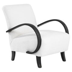 1930s Czech Wooden Armchair by J. Halabala