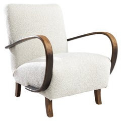 1930s Czech Wooden Armchair by J. Halabala
