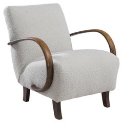 1930s Czech Wooden Armchair by J. Halabala