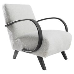 1930s Czech Wooden Armchair by J. Halabala