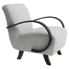 1930s Czech Wooden Armchair by J. Halabala