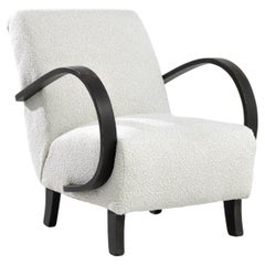 1930s Czech Wooden Armchair by J. Halabala