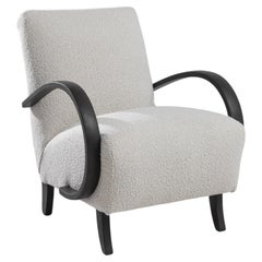 1930s Czech Wooden Armchair by J. Halabala