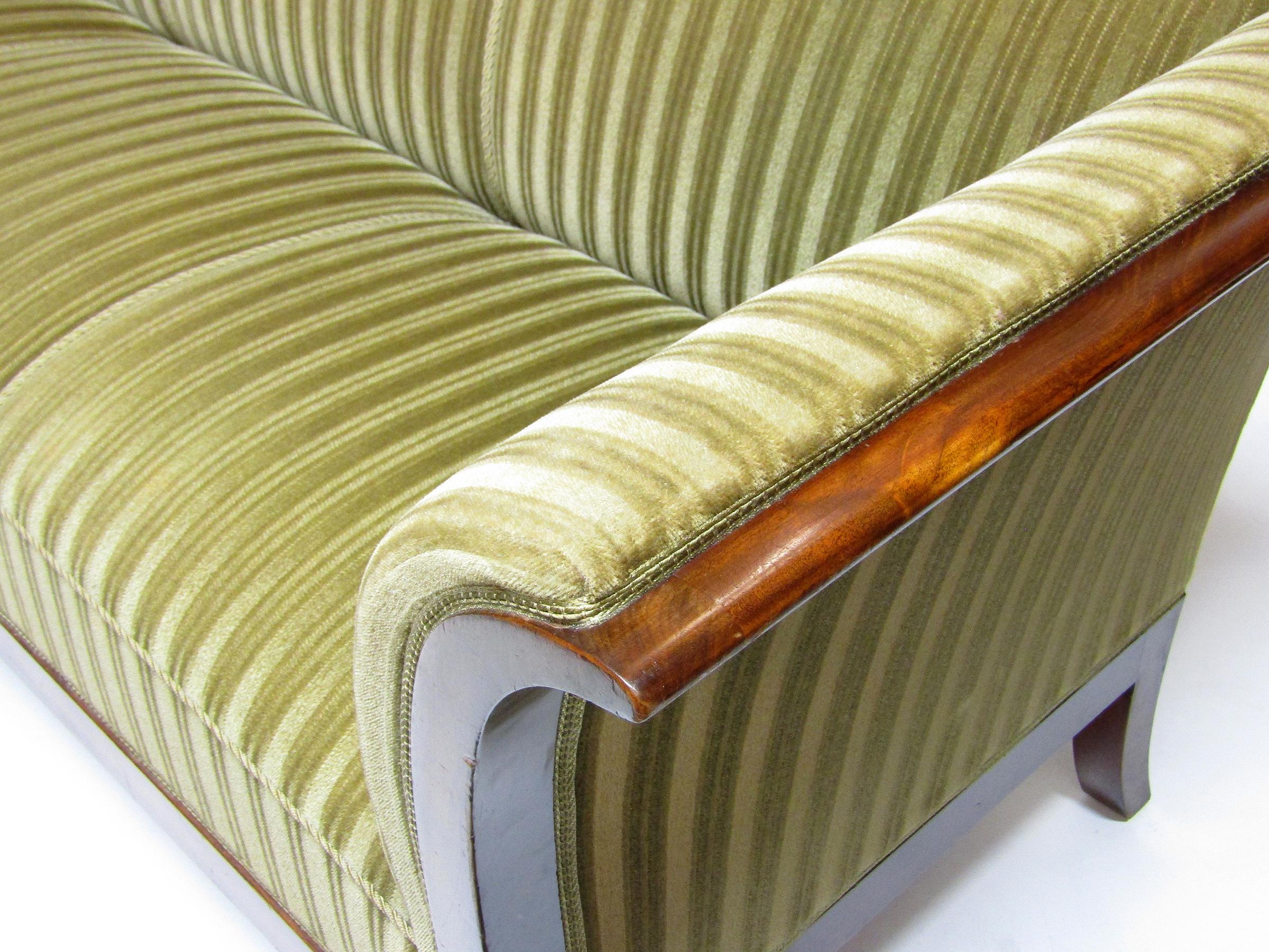 1930s Danish Art Deco 3-Seater Sofa By Frits Henningsen 5