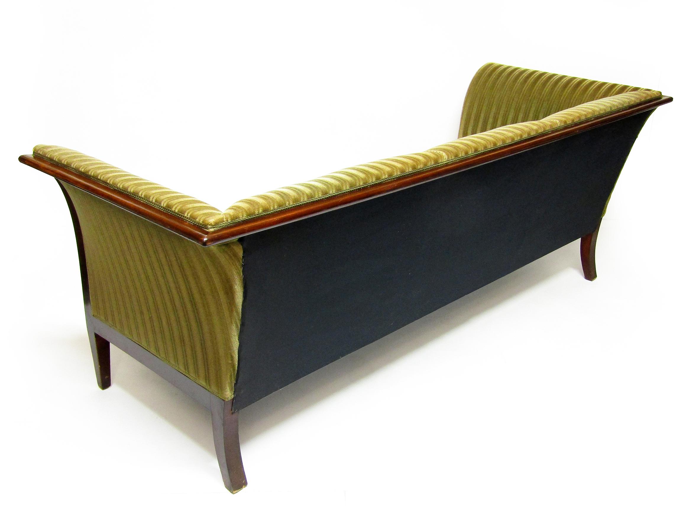 20th Century 1930s Danish Art Deco 3-Seater Sofa By Frits Henningsen