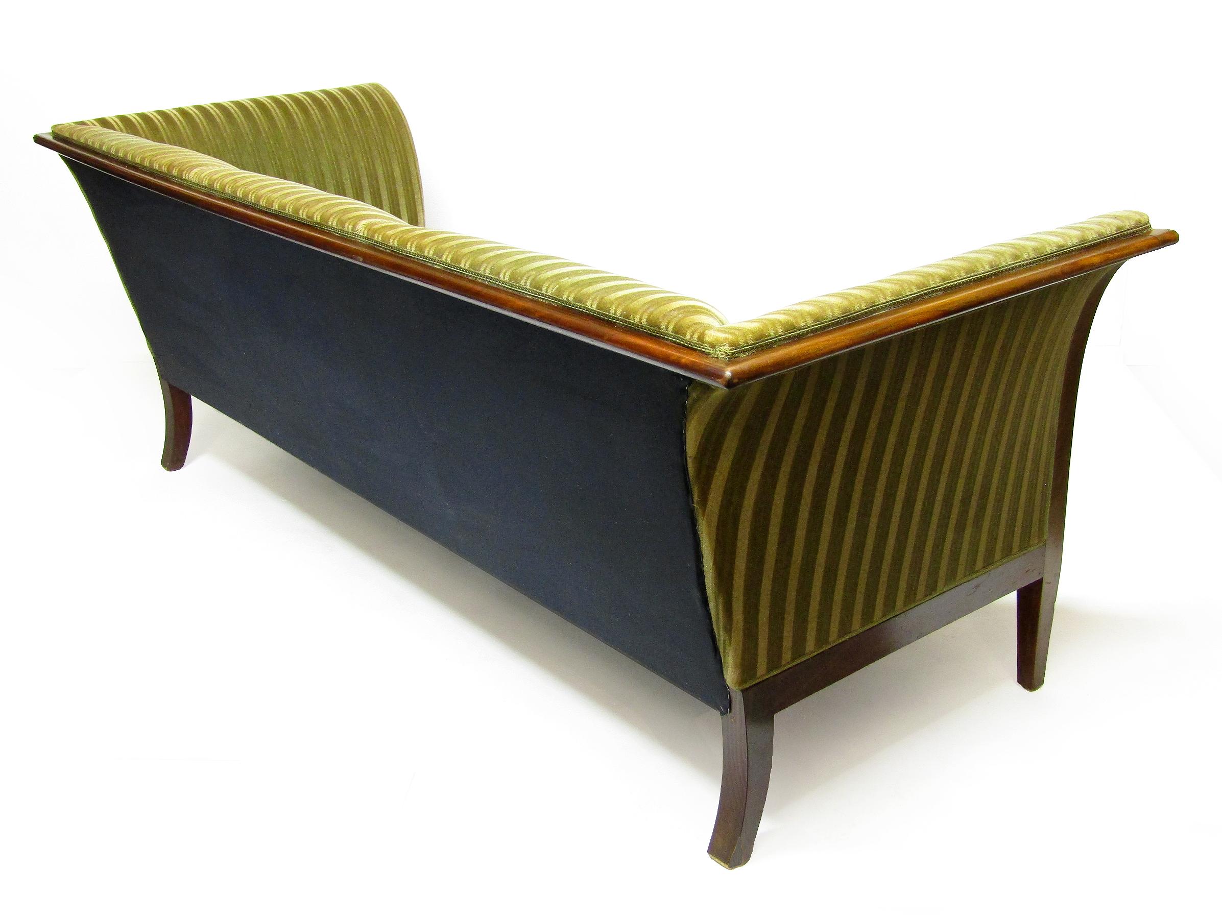 1930s Danish Art Deco 3-Seater Sofa By Frits Henningsen 3