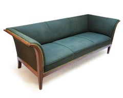 1930s Danish Art Deco Sofa In Cuban Mahogany By Frits Henningsen