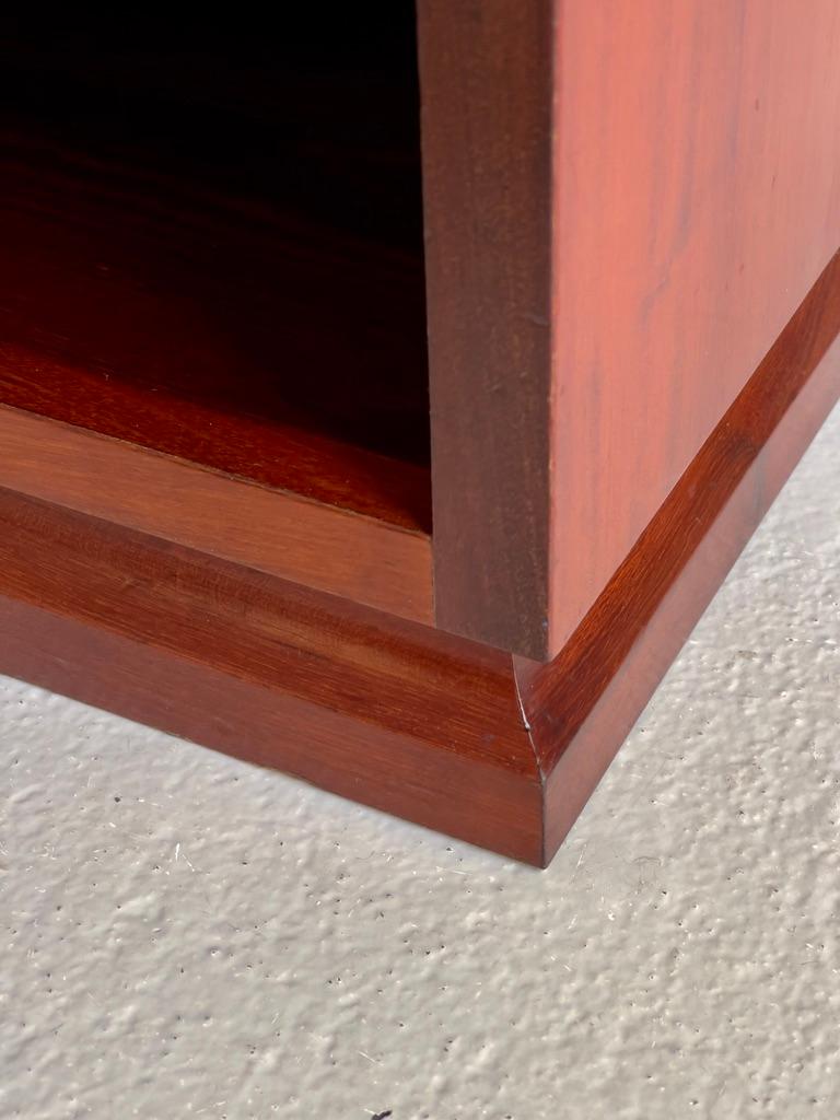 1930s Danish Cabinet Maker Magazine holder crafted in lacquered hardwood. For Sale 6