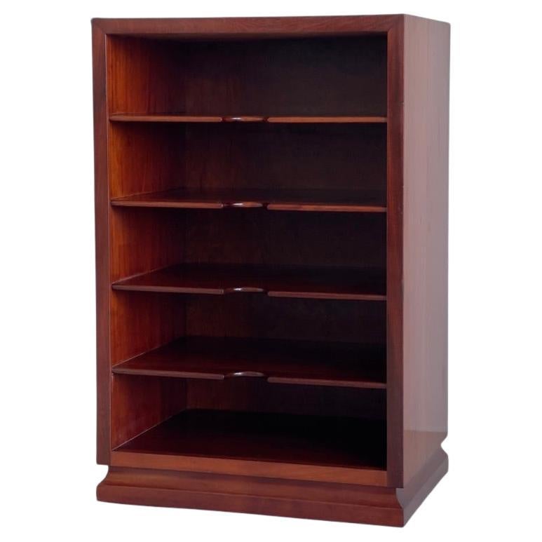 1930s Danish Cabinet Maker Magazine holder crafted in lacquered hardwood. For Sale