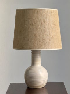 Danish Ceramic Table Lamp by Michael Andersen & Son, 1930s