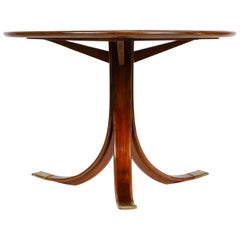 1930s Danish Circular Side Table by Frits Henningsen 1930s Danish Circular Side Table by Frits Henningsen