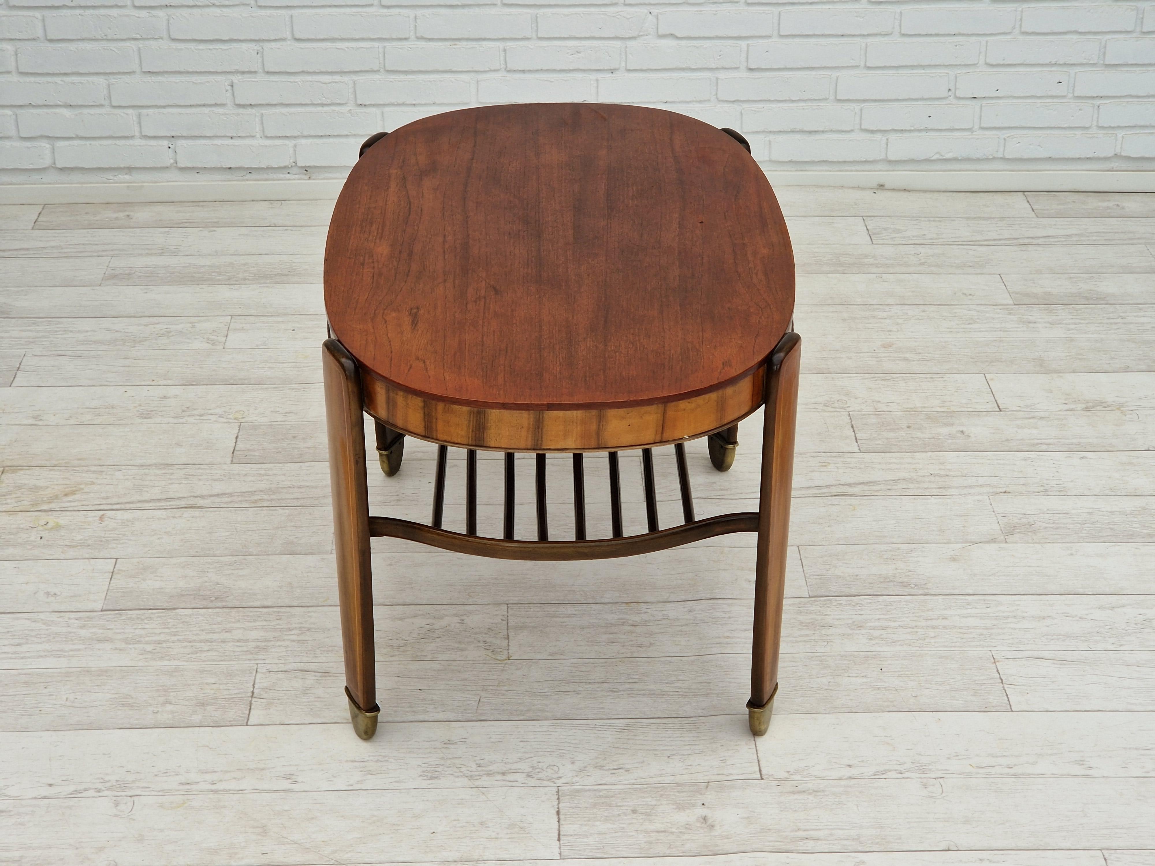 Mid-20th Century 1930s, Danish Design by Edmund Jørgensen, Coffee Table, Original Condition For Sale
