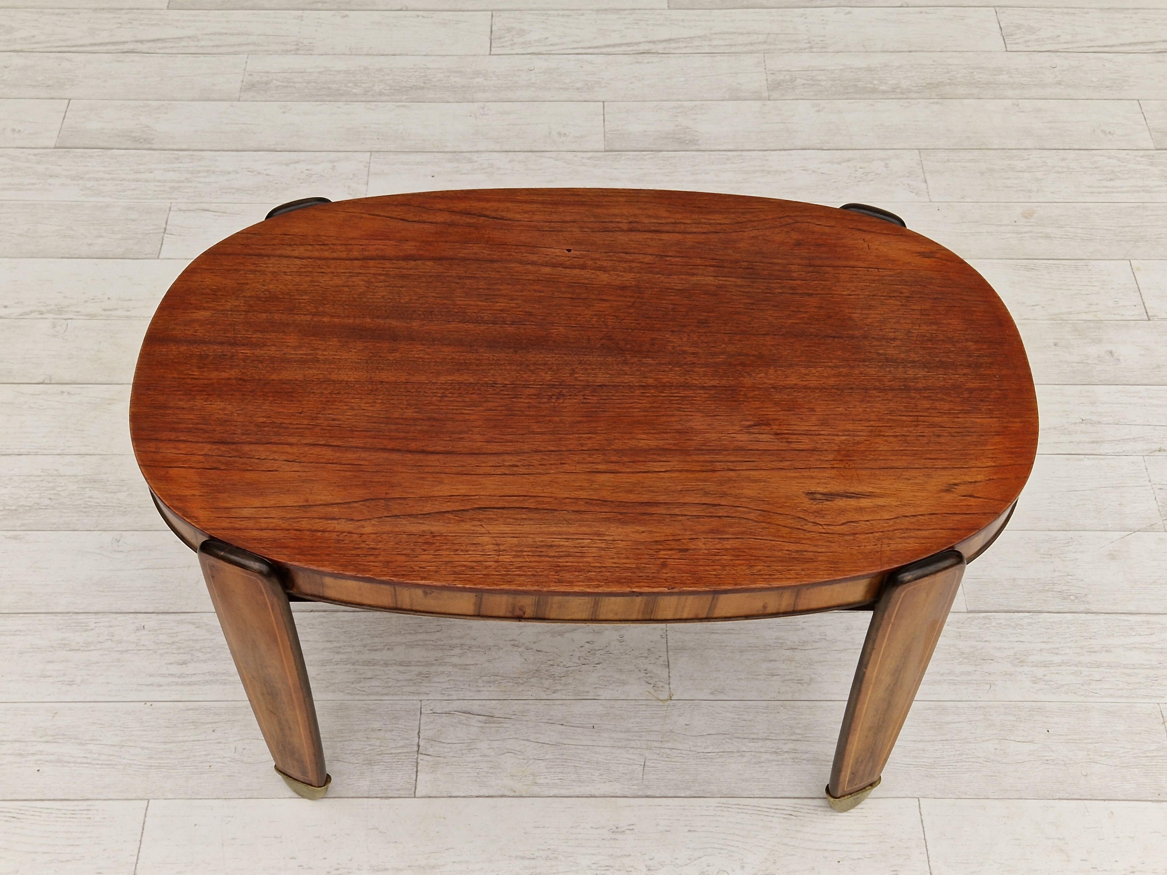 1930s, Danish Design by Edmund Jørgensen, Coffee Table, Original Condition For Sale 1