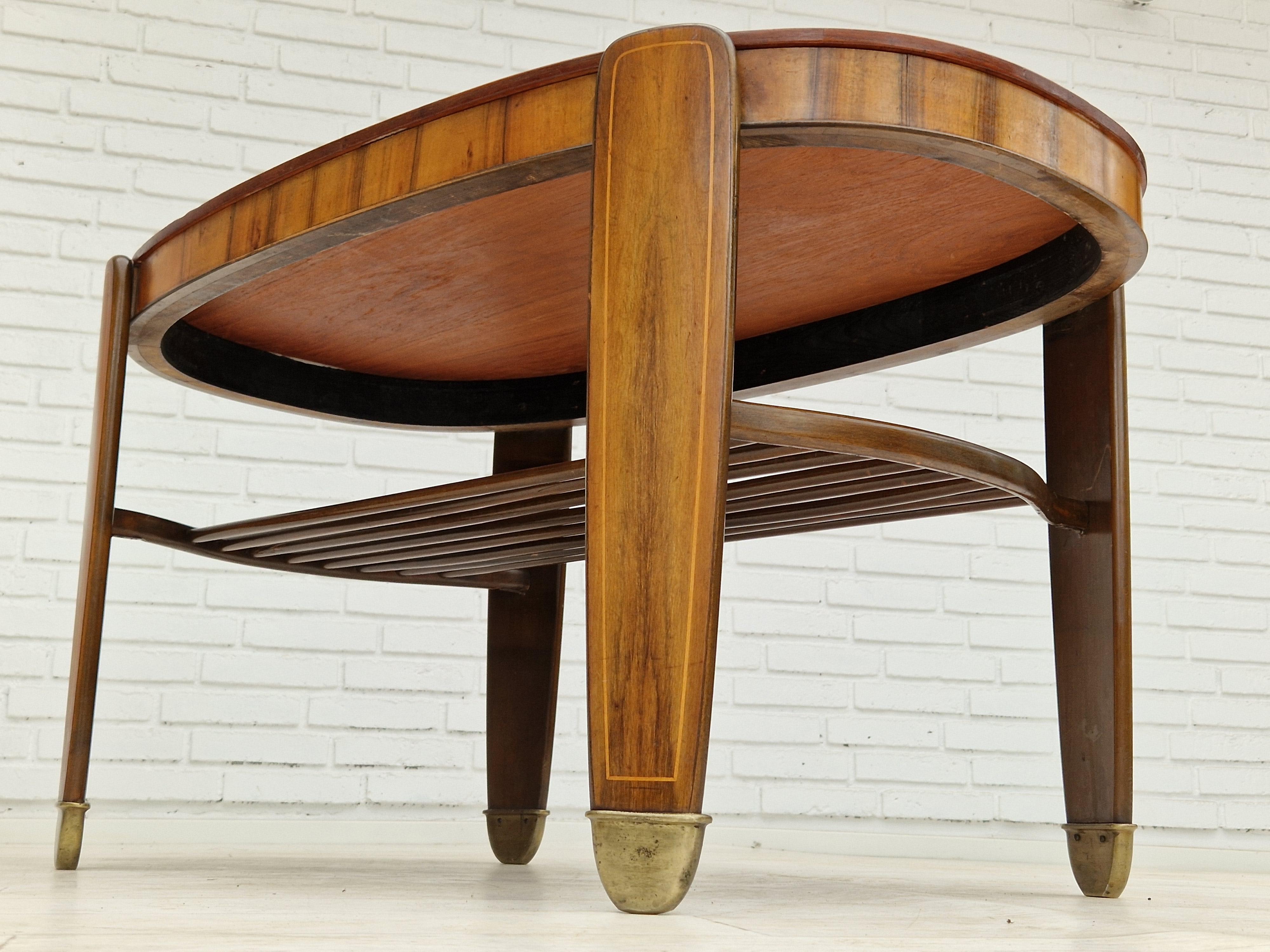 1930s, Danish Design by Edmund Jørgensen, Coffee Table, Original Condition For Sale 2