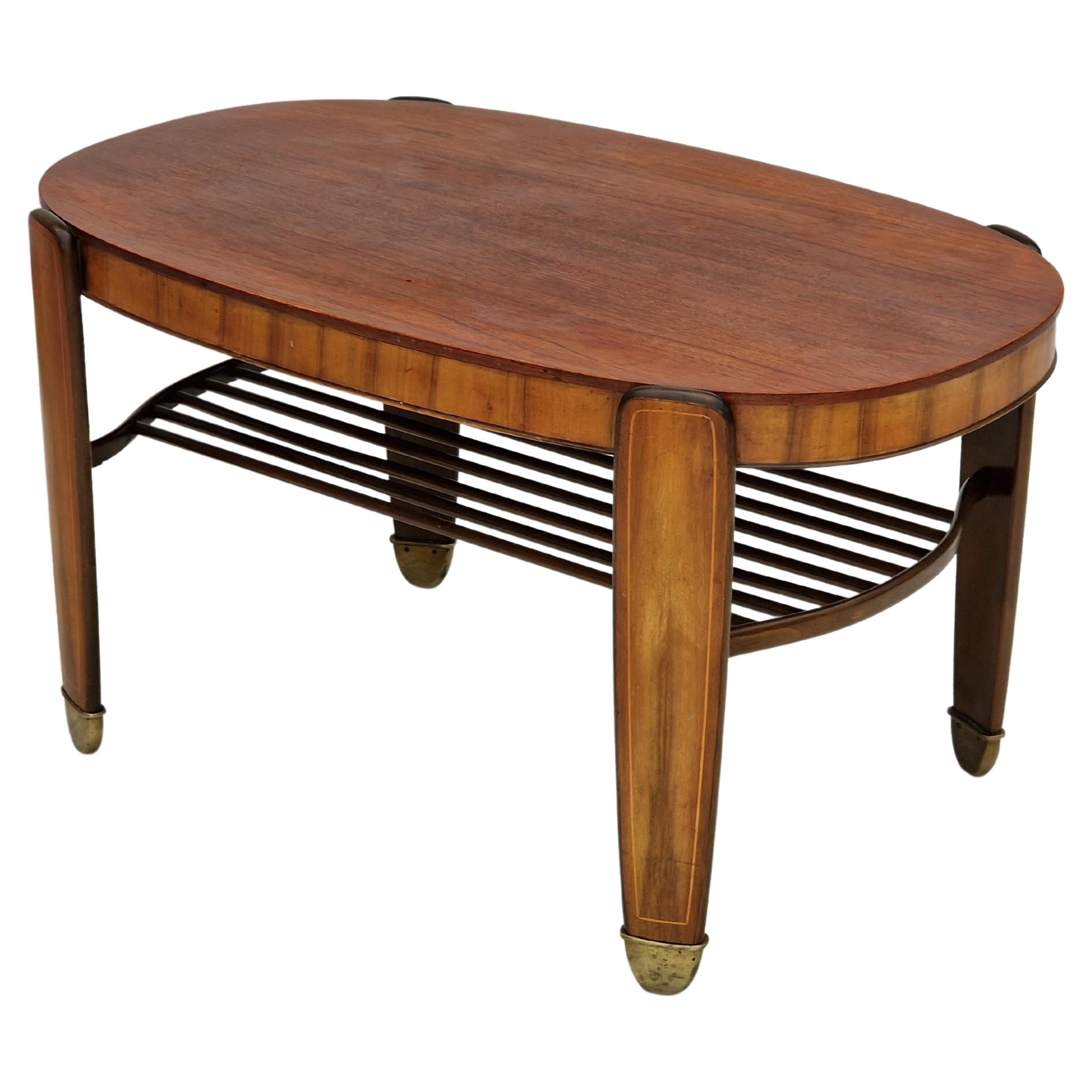 1930s, Danish Design by Edmund Jørgensen, Coffee Table, Original Condition For Sale