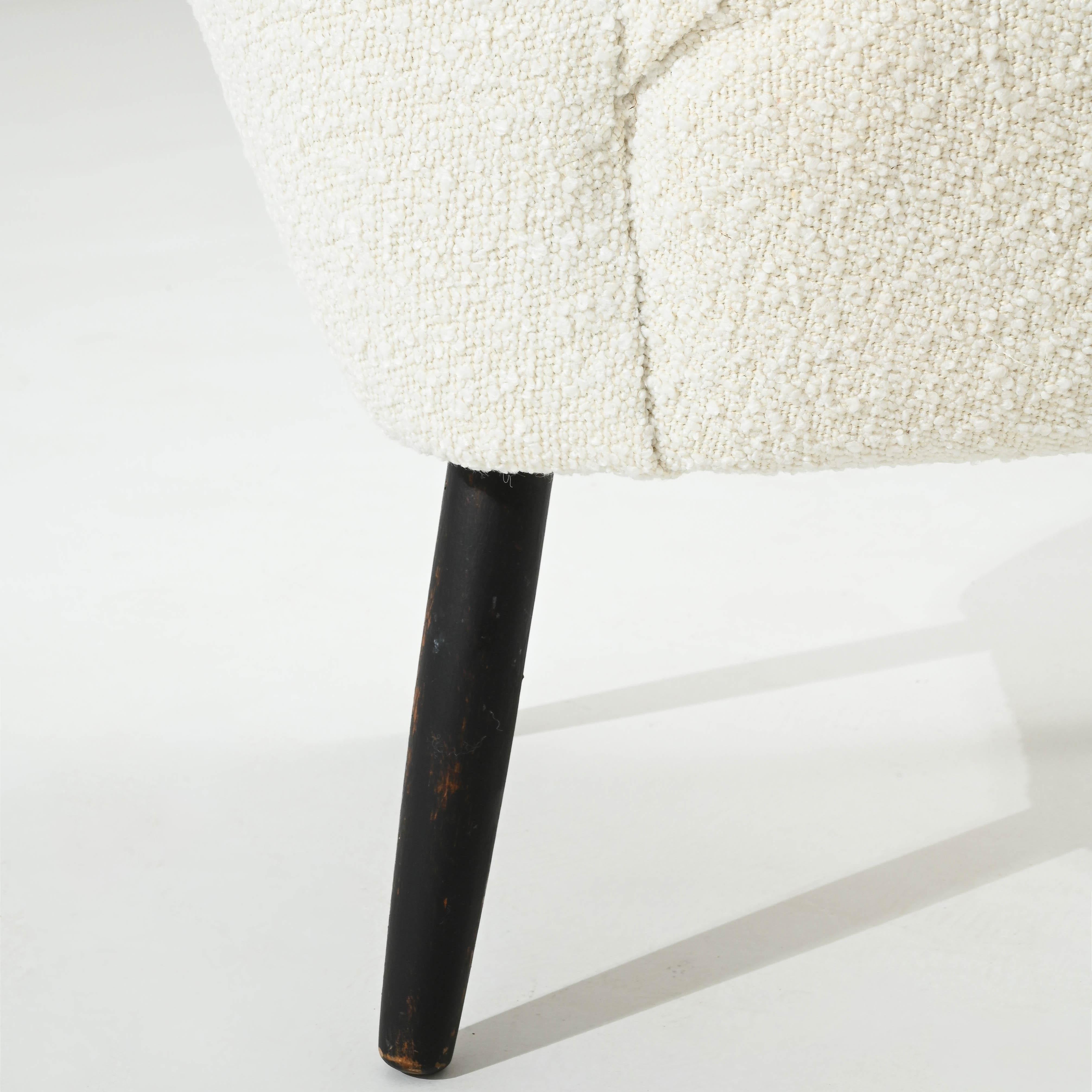 1930s Danish Upholstered Chair For Sale 7