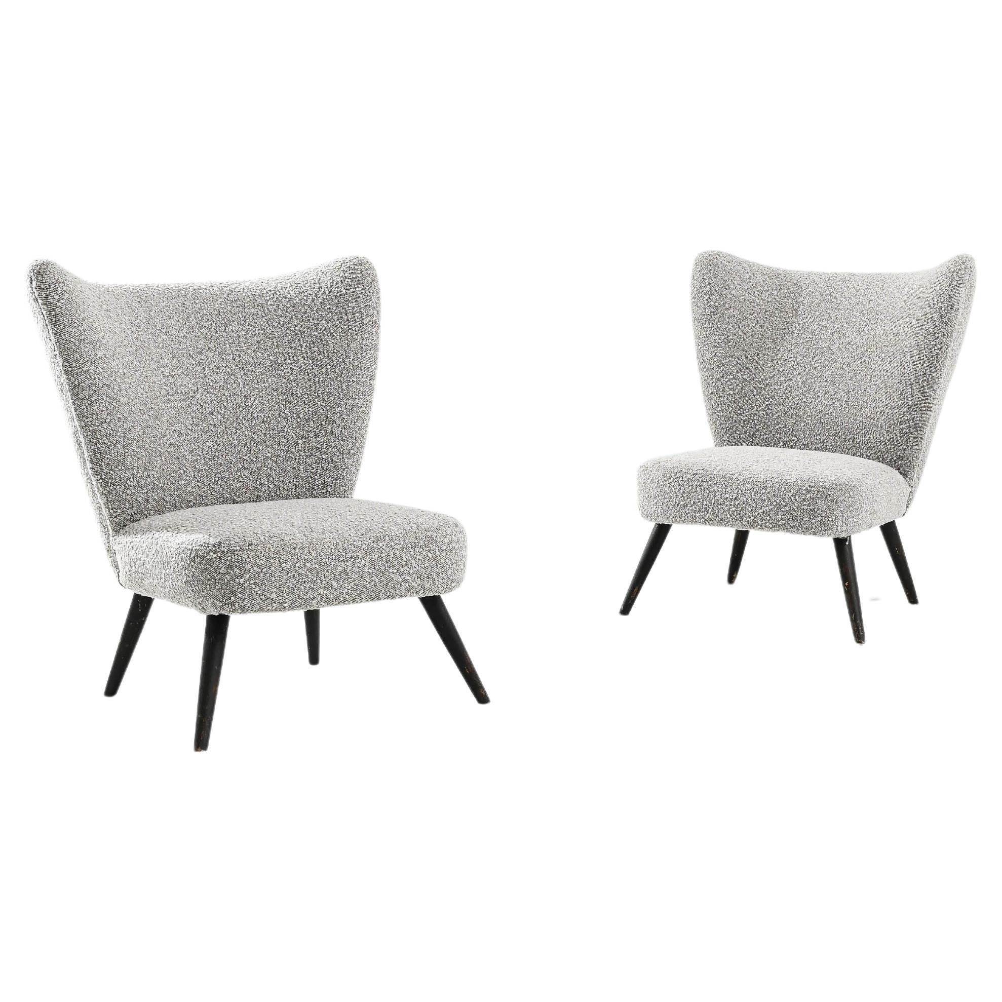 1930s Danish Wooden Chairs, a Pair